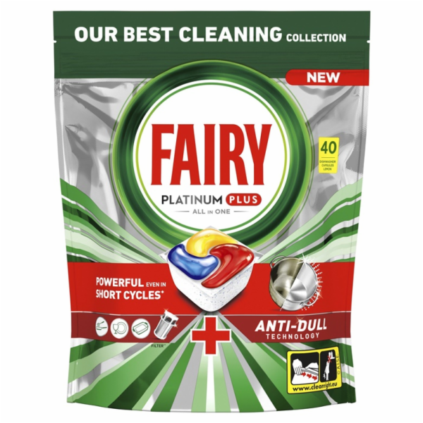 KAPSLE&nbsp;IND&nbsp;FAIRY&nbsp;PLAT&nbsp;PLUS&nbsp;CITRÓN&nbsp;40&nbsp;JEDNOTEK