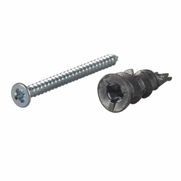 Čep se šroubem Essve Driva TF27, 4,5 mm x 50 mm, 4 ks.