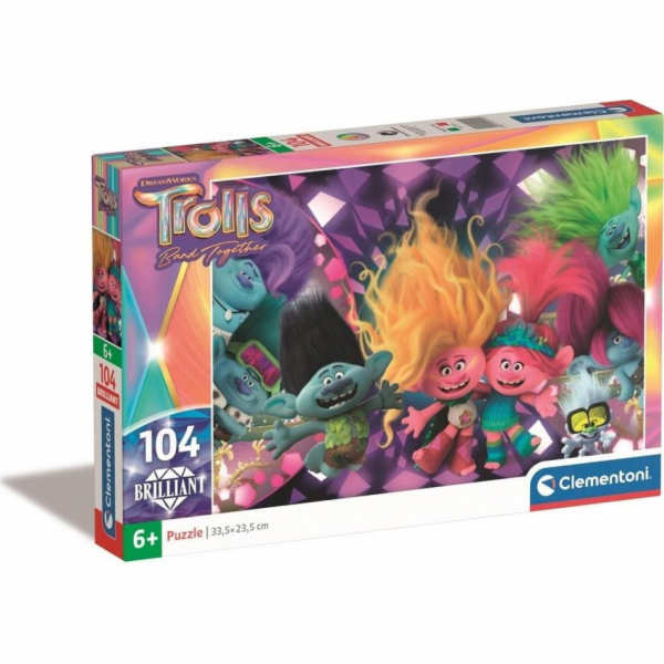 Delione Clementoni BRILLIANT TROLL 20191, 33,5 cm x 23,5 cm