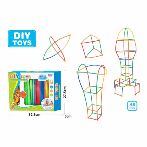 Stavebnice hraček, 100 kusů