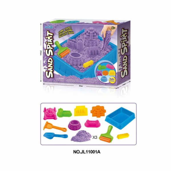 Kinetická sada hraček do písku velká 300g