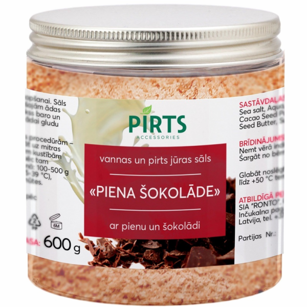 Mořská sůl do sauny Mléčná čokoláda, 600g