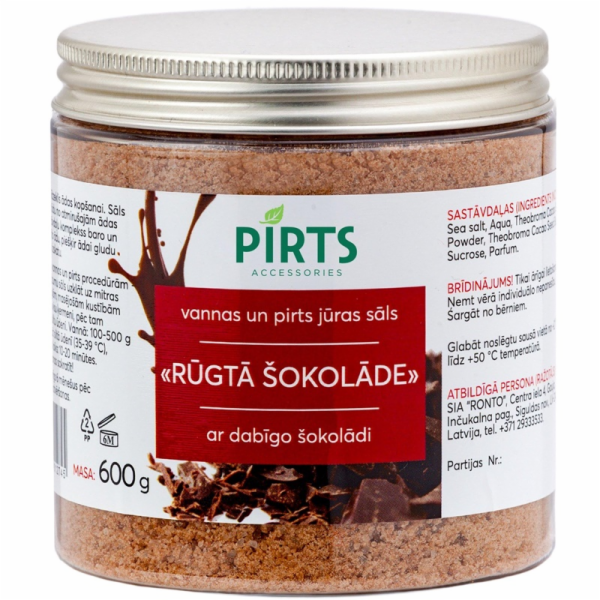 Mořská sůl do sauny Hořká čokoláda, 600g