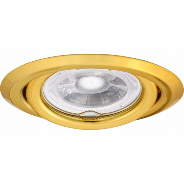 Kanlux Argus II vestavná lampa, 10W, GU10, zlatá