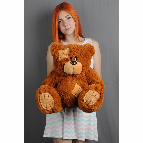 Medvěd TEDDY 60 cm hnědý