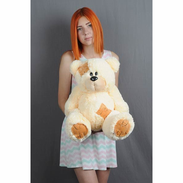 Medvídek TEDDY 60 cm krémový