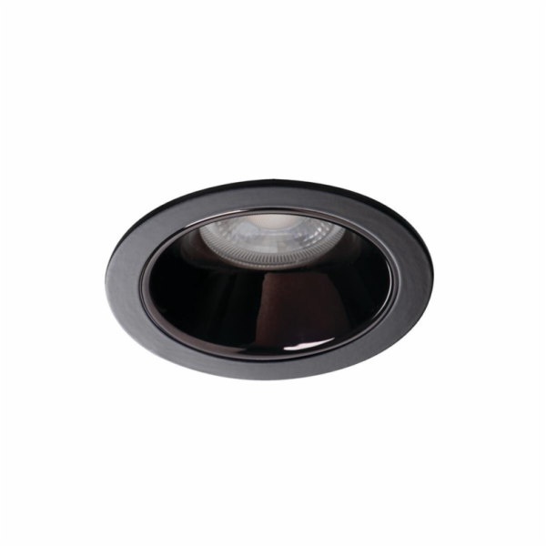 Vestavné svítidlo Kanlux Glozo, 10W, GU10, černé