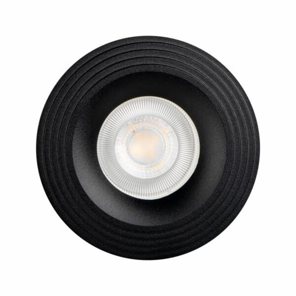 Vestavné svítidlo Kanlux Liglo, 10W, GU10, černé