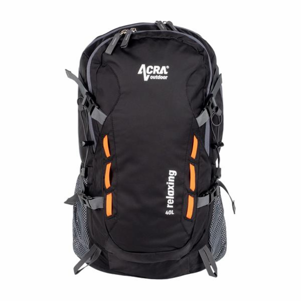 Batoh Acra Relaxing 40 L turistický černý