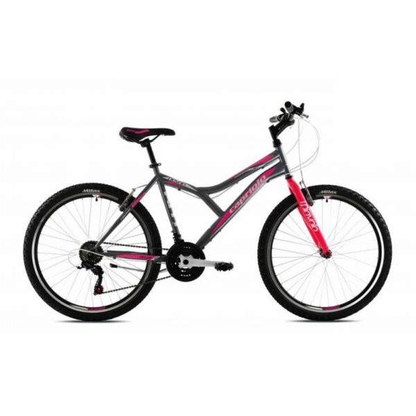 Horské jízdní kolo Capriolo DIAVOLO DX 600 26"/19" šedo-r...
