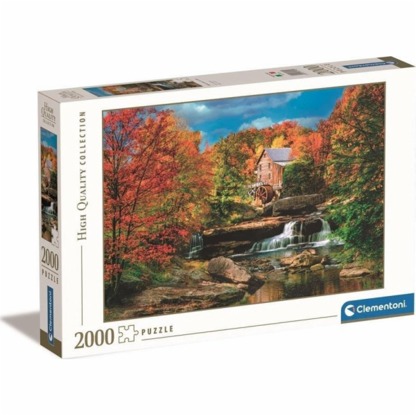Clementoni - Puzzle 2000 Mlýn Glade Creek