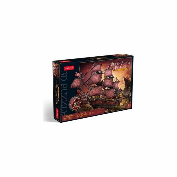 CubicFun - Puzzle 3D Plachetnice Queen Anne s Revenge 391...