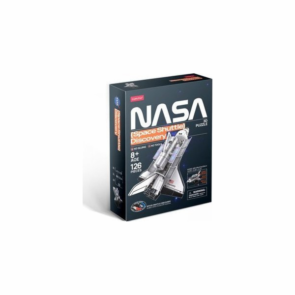 CubicFun - Puzzle 3D Space Shuttle Discovery - 127 dílků