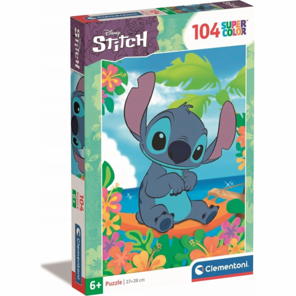 Clementoni - Puzzle 104 Disney Stitch