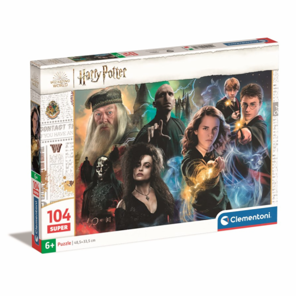 Clementoni - Puzzle 104 super Harry Potter