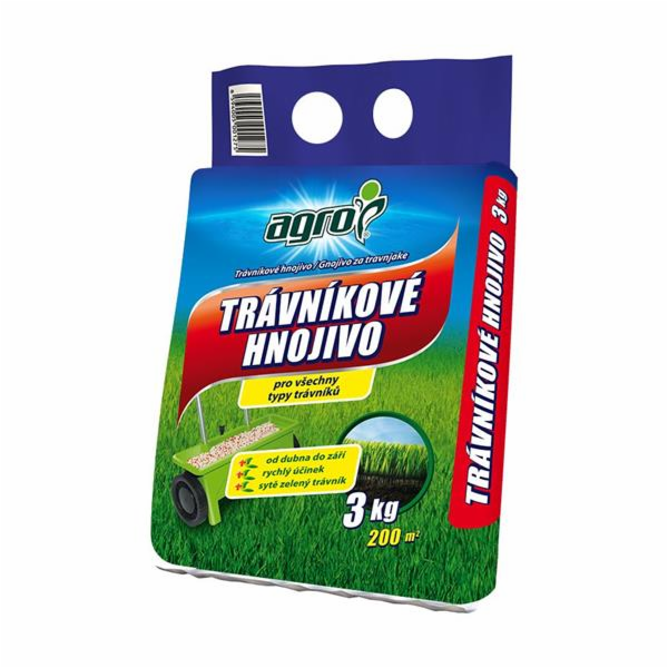 Hnojivo Agro  Trávníkové 3 kg
