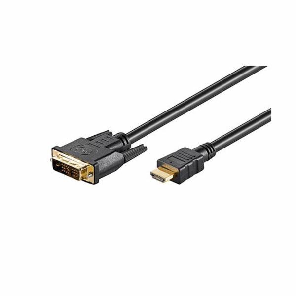 goobay adaptérový kabel DVI-D samec > HDMI samec