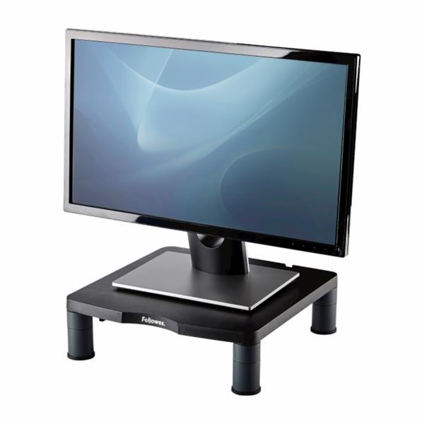 Stojan Fellowes STANDARD pod monitor 3 pozice výšky, čern...