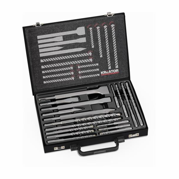 Sada příslušenství Kreator KRT012801 SDS Plus 17ks  