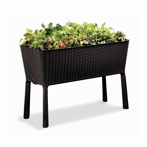 Květináč Keter Easy Grow whiskey hnědý