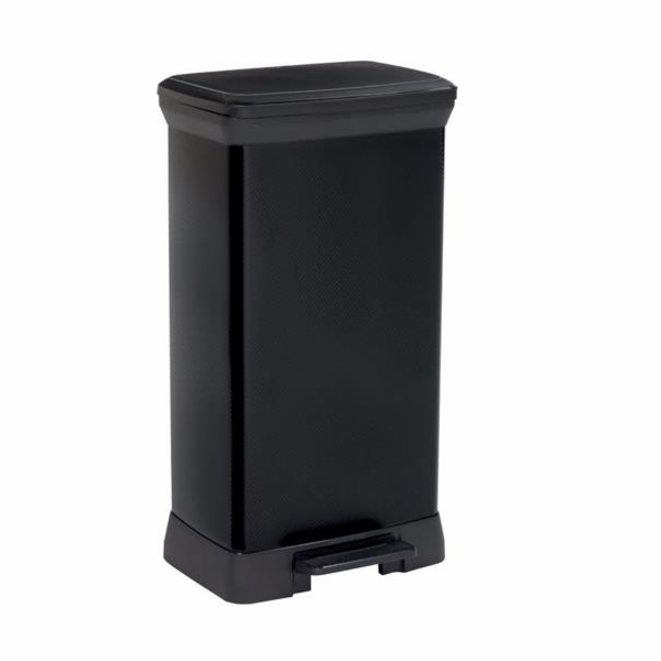 Odpadkový koš Curver Deco Bin 50 l černý