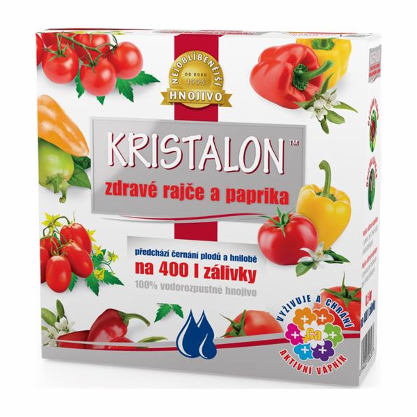 Hnojivo Agro  Kristalon  Zdravé rajče a paprika 0.5 kg