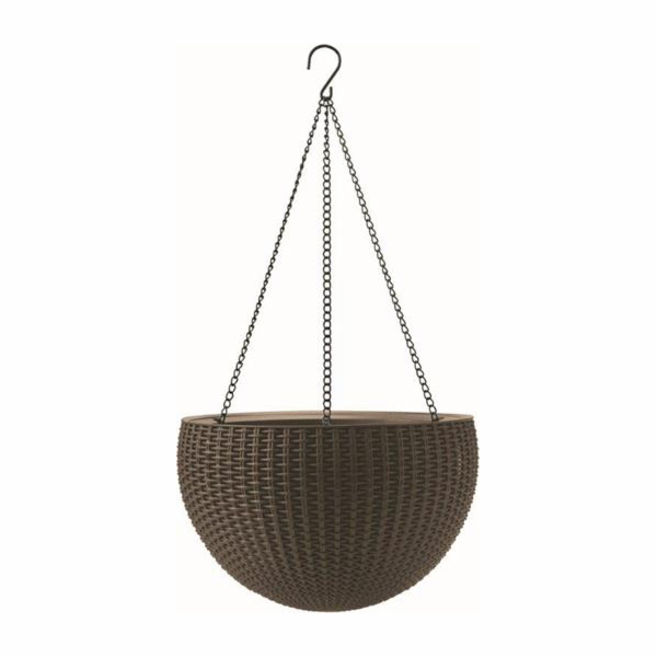 Květináč Keter Hanging Sphere mocha