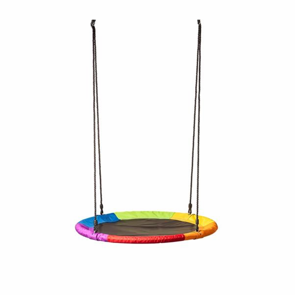 Hračka Woody Houpací kruh  (průměr 100cm), duhový