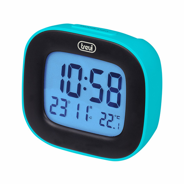 Digitální budík Trevi, SLD 3875 TR, s teploměrem, LCD dis...