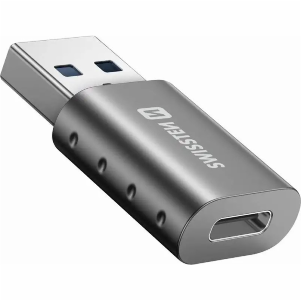 Swissten adapter usb-a(m)/usb-c(f)