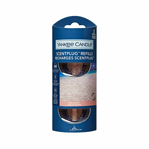 Náplně do osvěžovače Yankee Candle, Růžové písky, 2x18.5 ...