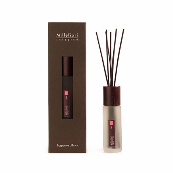 Skleněný difuzér Millefiori Milano, Selected, Leknín, 100 ml