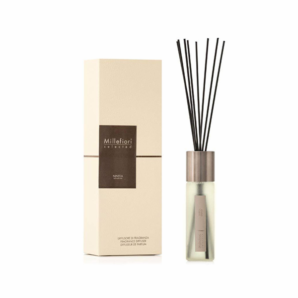 Skleněný difuzér Millefiori Milano, Selected, Leknín, 100 ml