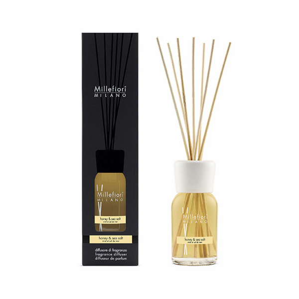 Skleněný difuzér Millefiori Milano, Natural, 100ml/Med a ...