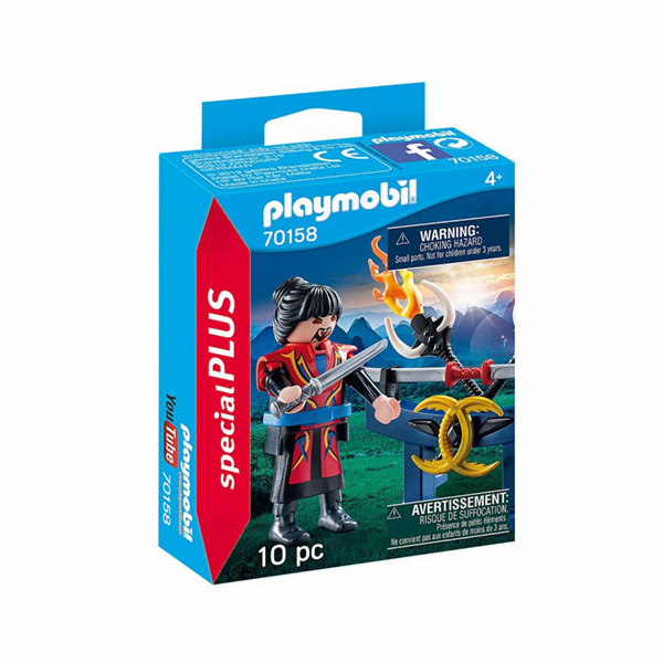 Samuraj Playmobil, Rytíři a barbaři, 10 dílků