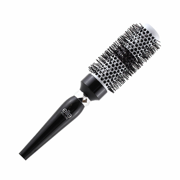 Kartáč foukací Elite Models, keramický, průměr 30mm, bílý