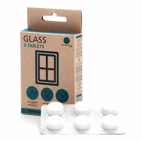Powerton Eco Čistící tablety na sklo
