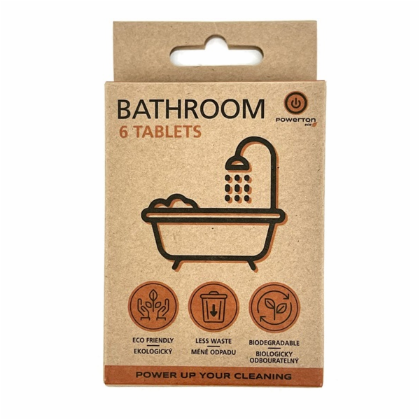 Powerton Eco Čistící tablety koupelna