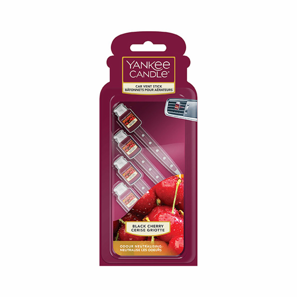 Vonné kolíčky Yankee Candle, Zralé třešně, 4x osvěžovač d...