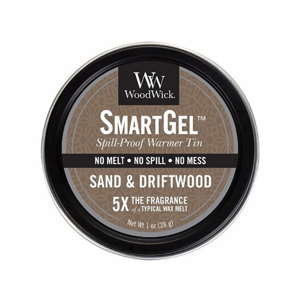 Vonný gel WoodWick, Písek a naplavené dříví, 28 g