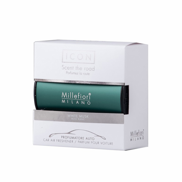 Vůně do auta Millefiori Milano, Icon, Classic, Bílé pižmo...