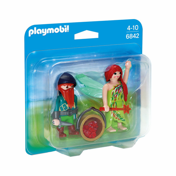 Duo Pack Víla s trpaslíkem Playmobil, Víly a jednorožci, ...