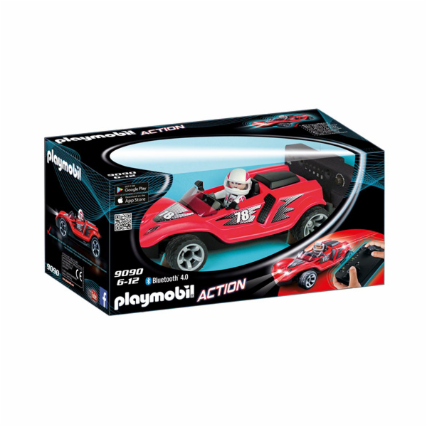 RC Rocket Racer Playmobil, Svět motorů, červené