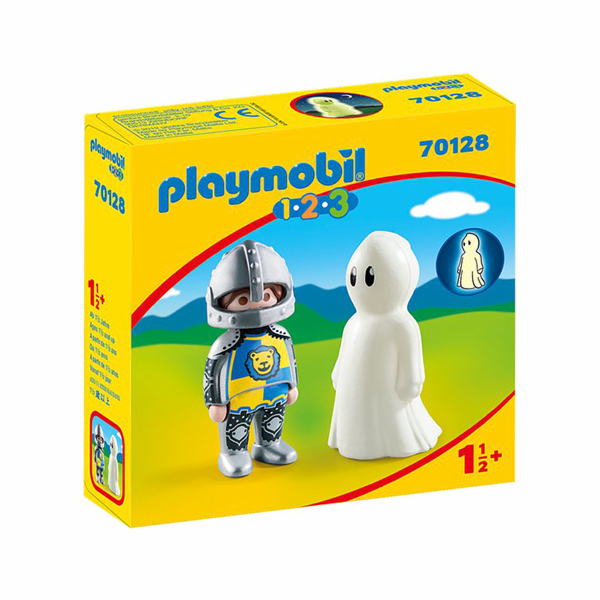 Rytíř a duch Playmobil, 1.2.3, 2 dílky