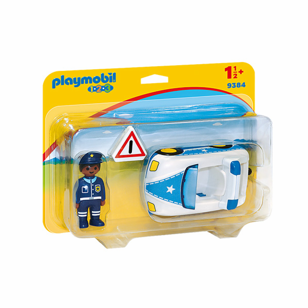 Policejní auto Playmobil, 1.2.3, 3 ks