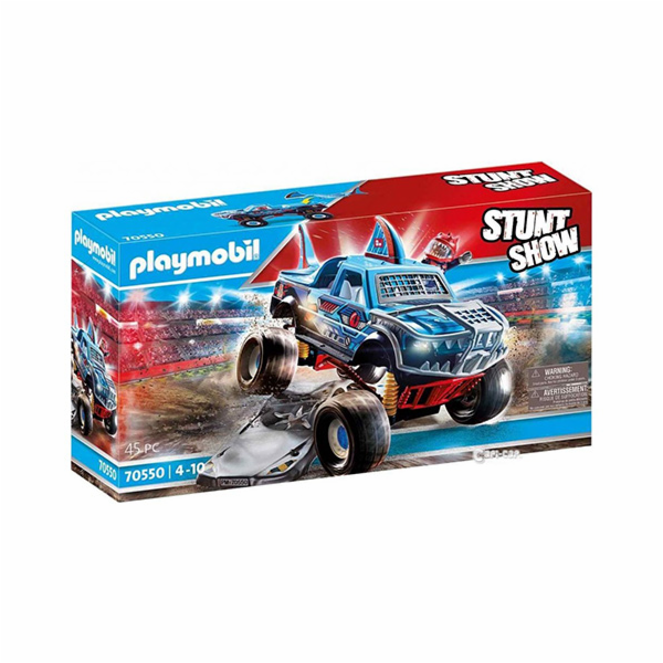 Monster Truck Shark Playmobil, Kaskadérská show, 45 dílků