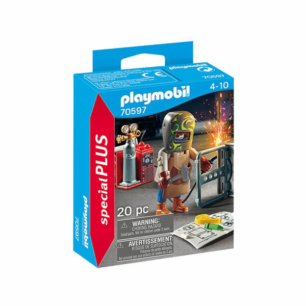 Svářeč  Playmobil, Stavba, 20 dílků | 70597