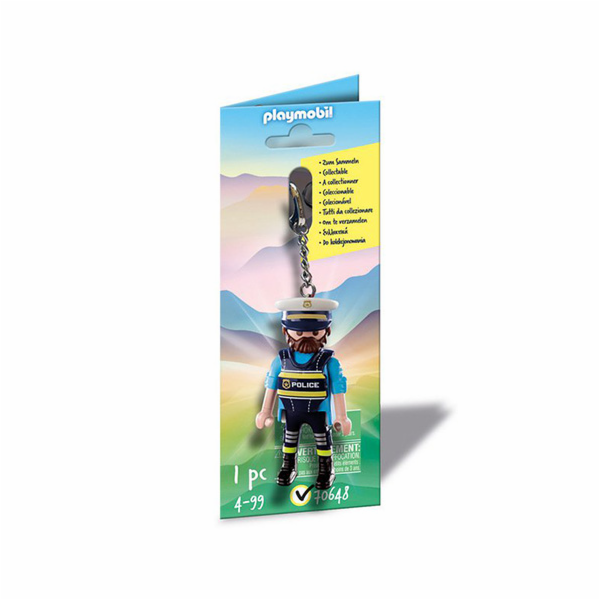 Klíčenka policisti Playmobil, Policie, 1 dílek | 70648