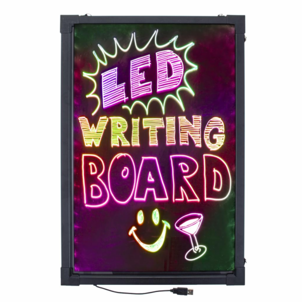 LED popisovací tabule 40 x 60 cm