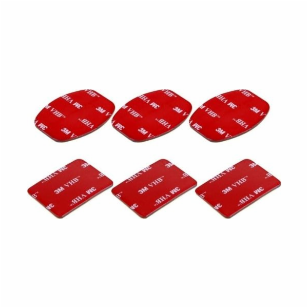 Sada 6 samolepek VHB Puluz pro Osmo Action / GoPro Hero /...